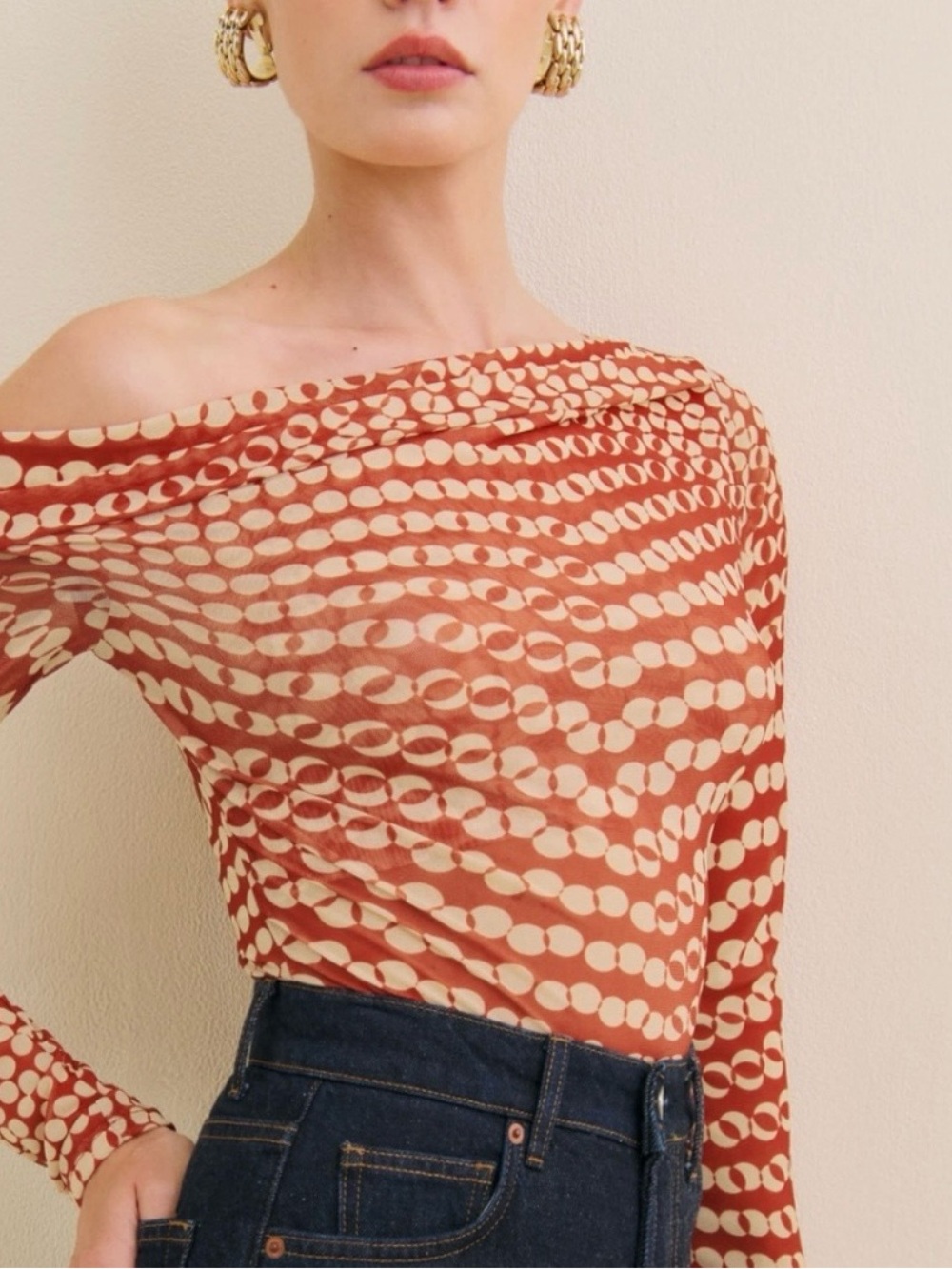 ISO!!! Reformation Elio Knit Top Cherry Blossom S
